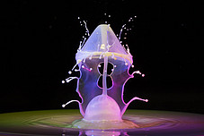 Highspeed Fotografie mit Wassertropfen